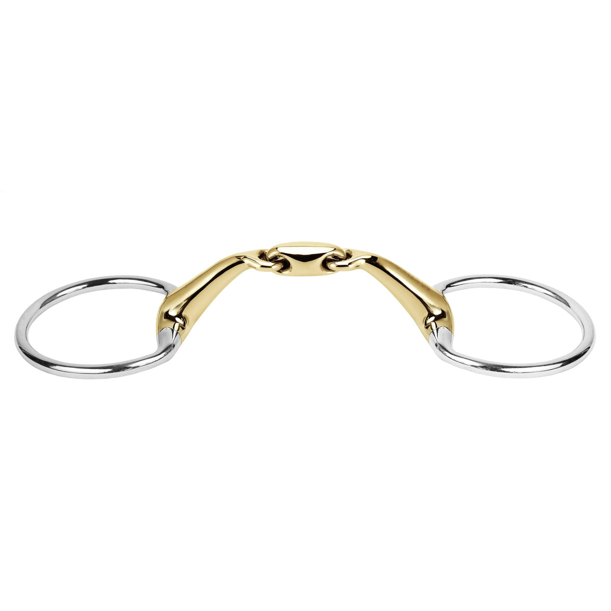 Stübben 2630 Olivenkopftrense Level 2 doppelt gebrochen mit Sweet Copper Mundstück