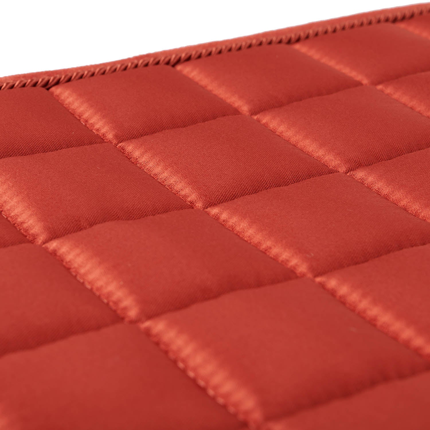 LeMieux saddle pad Loire Classic Satin Dressage Square sienna