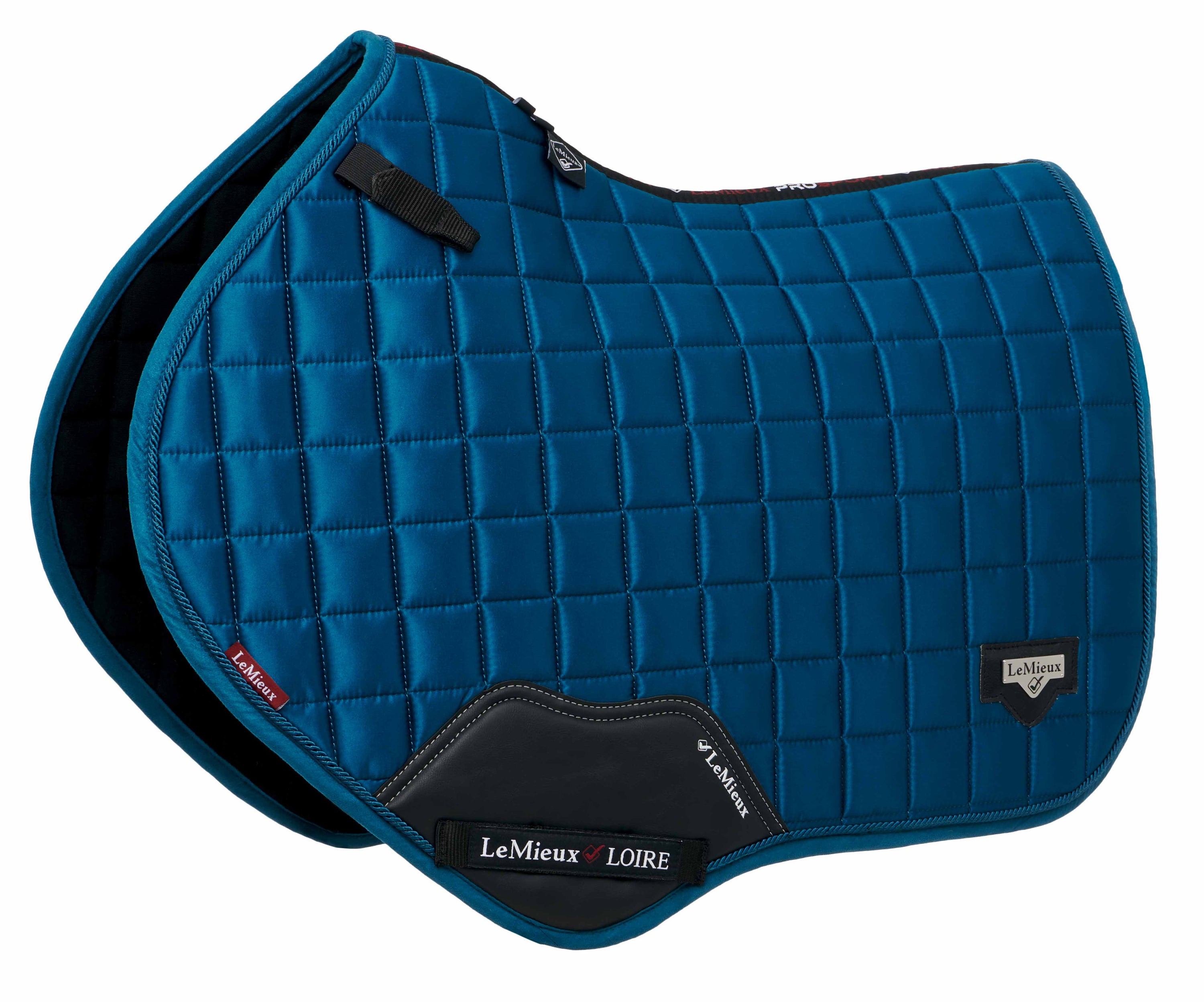 LeMieux saddle pad Loire Classic Satin Close Contact Square marine