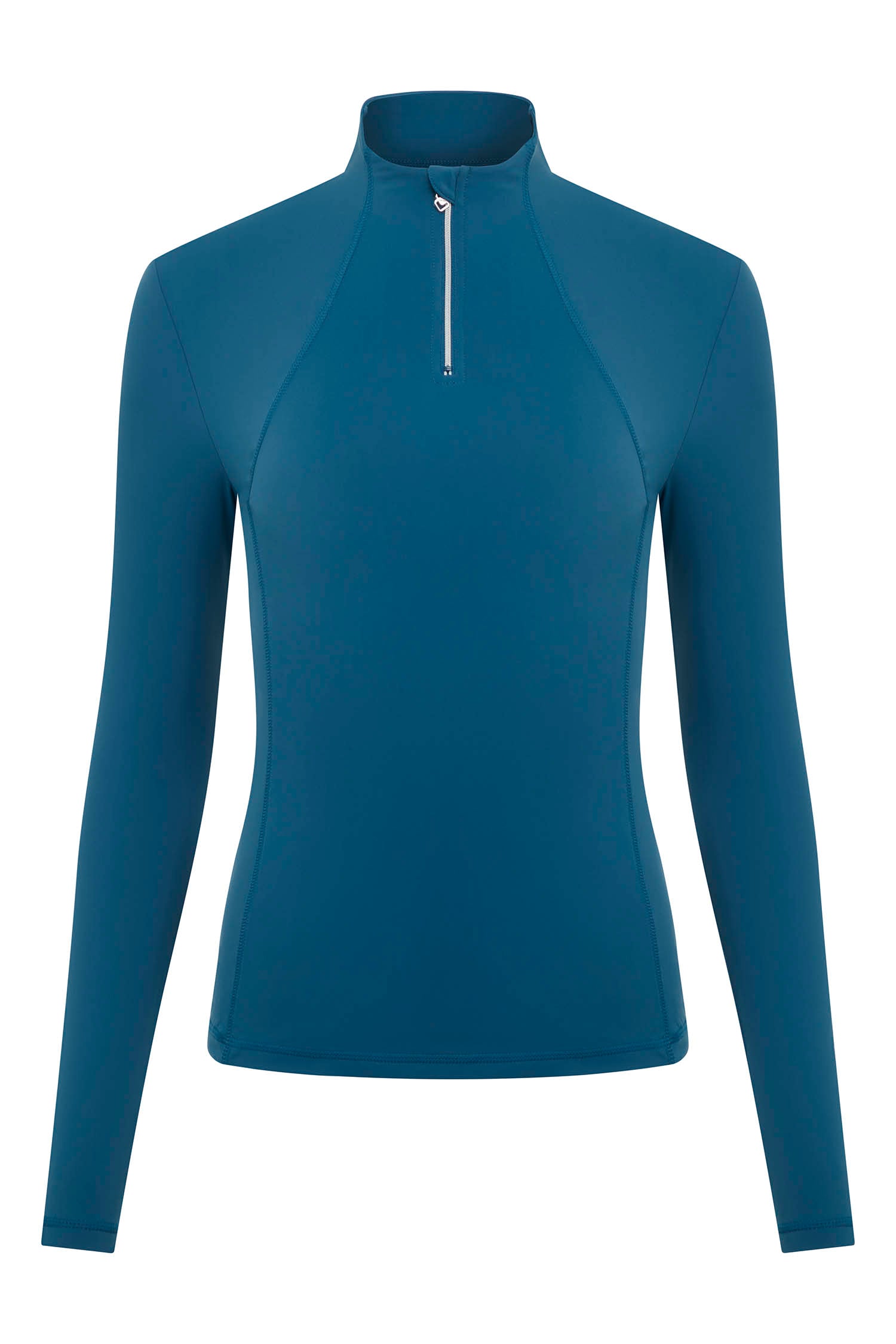 LeMieux Langarmshirt Liberte Zipped Neck Base Layer marine