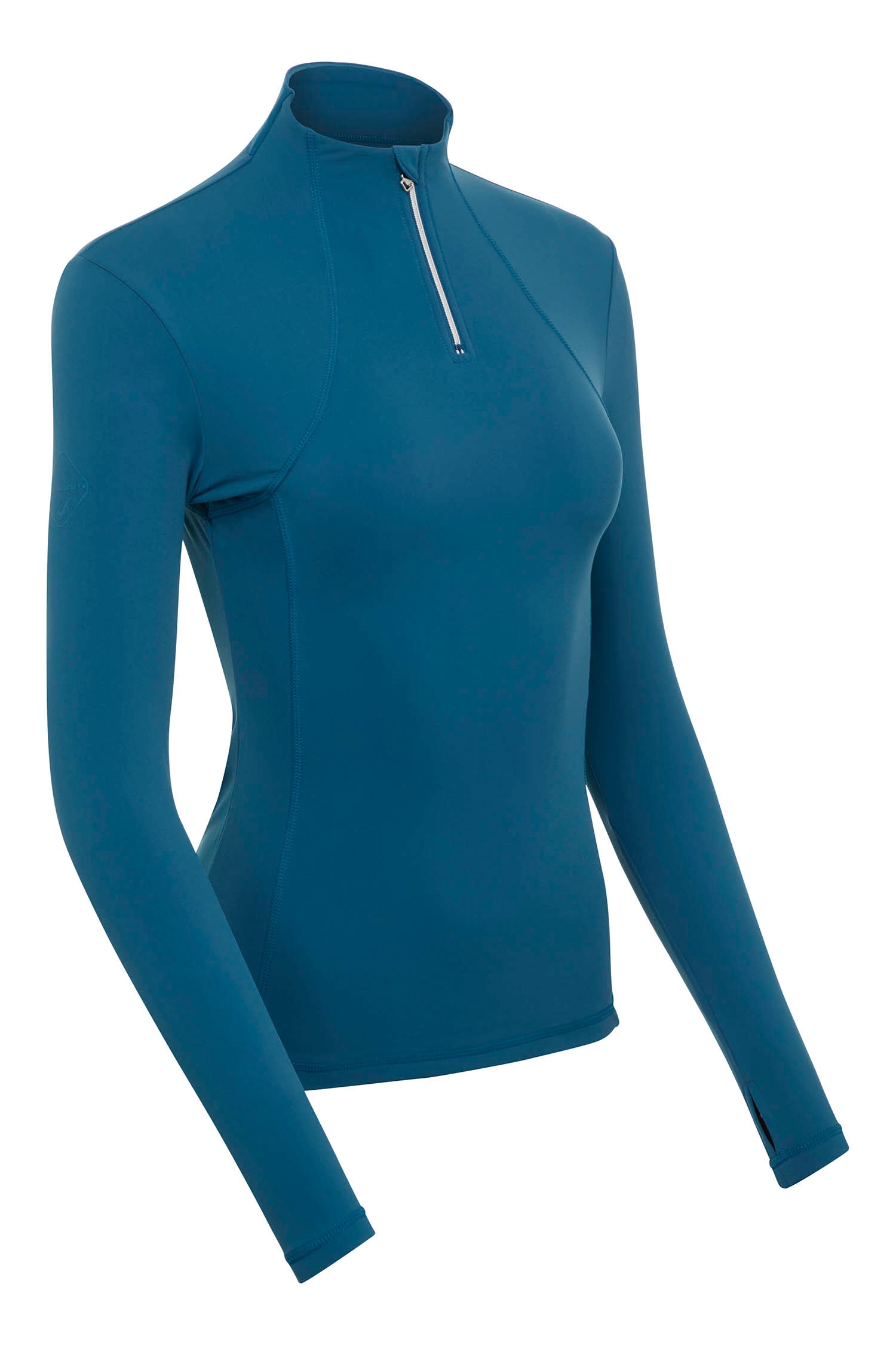 LeMieux Langarmshirt Liberte Zipped Neck Base Layer marine