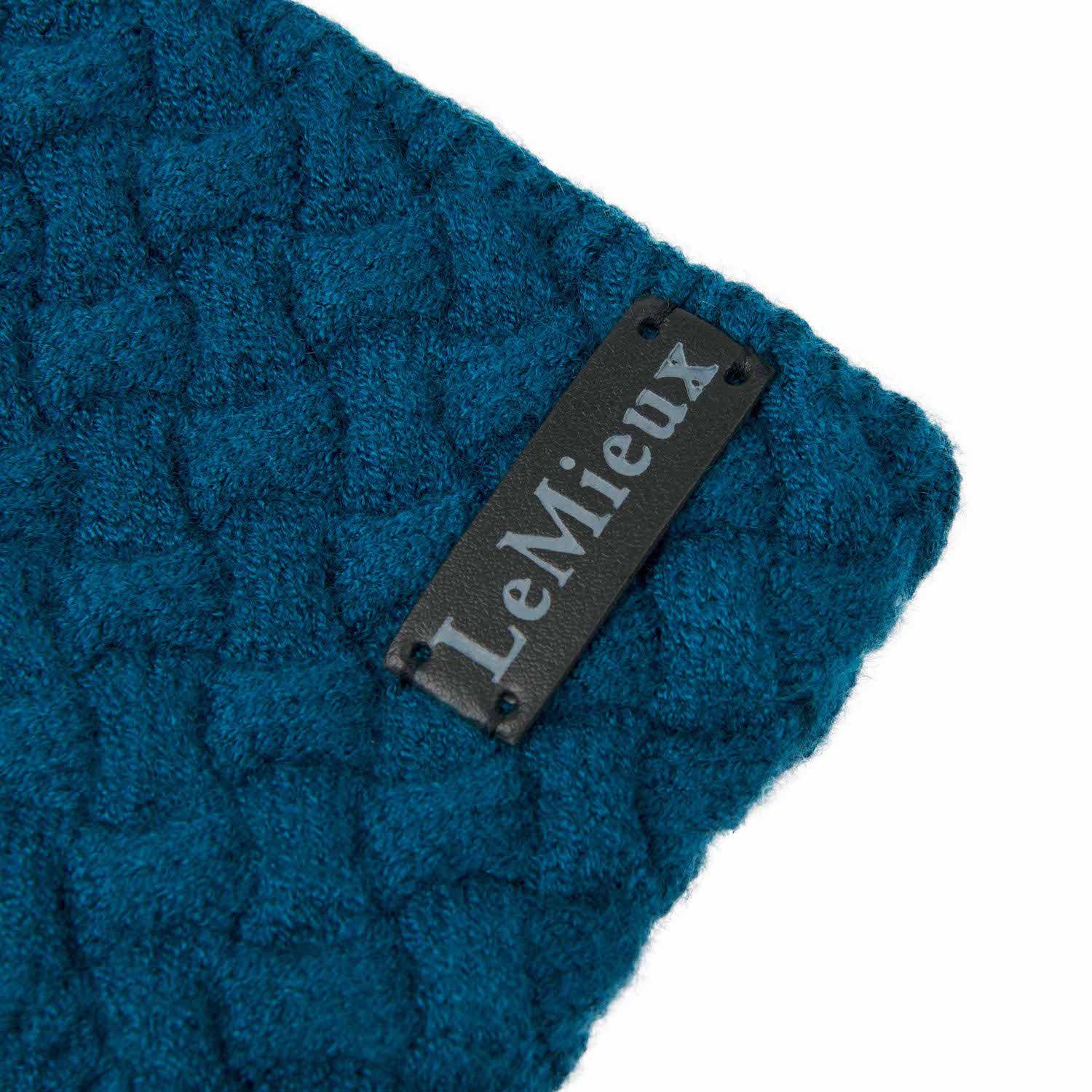 LeMieux Stirnband Cable Knit Headband marine