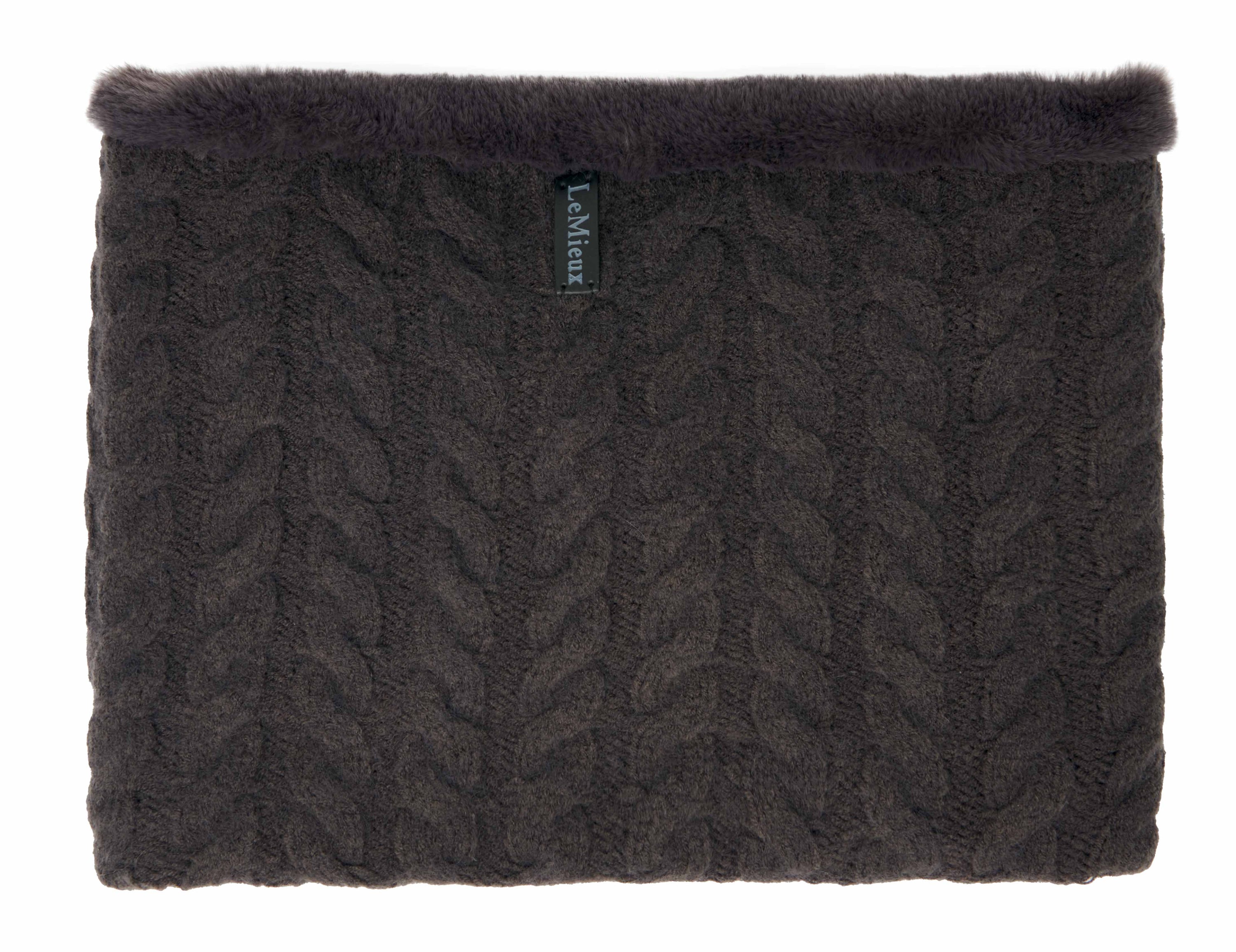 LeMieux Schlauchschal Cable Knit Snood liquorice