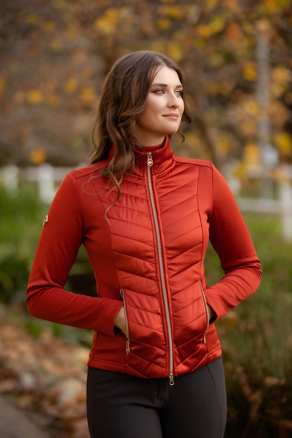 LeMieux jacket Dynamique sienna