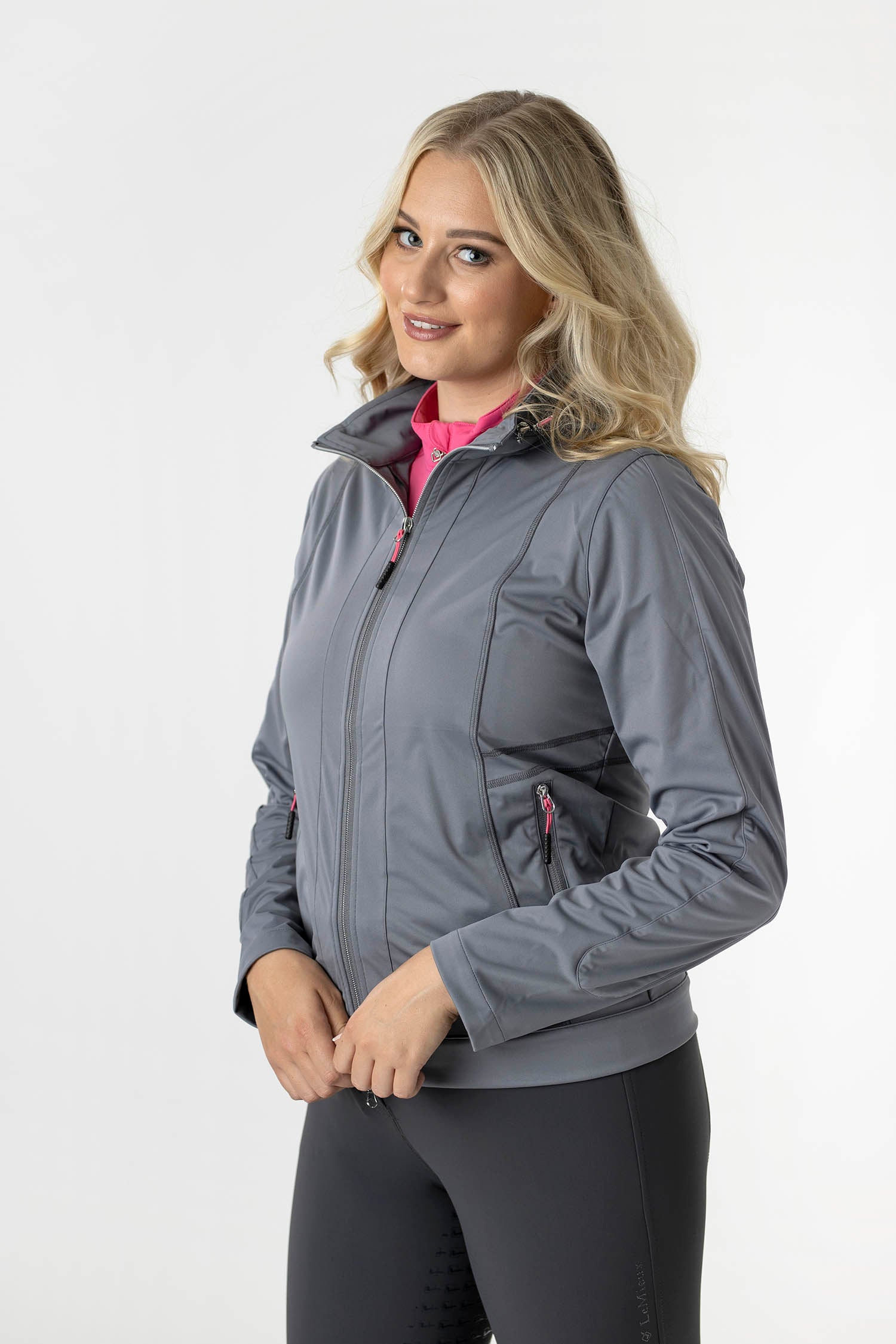 LeMieux Jacke Skyla Lightweight Jacket carbon grey