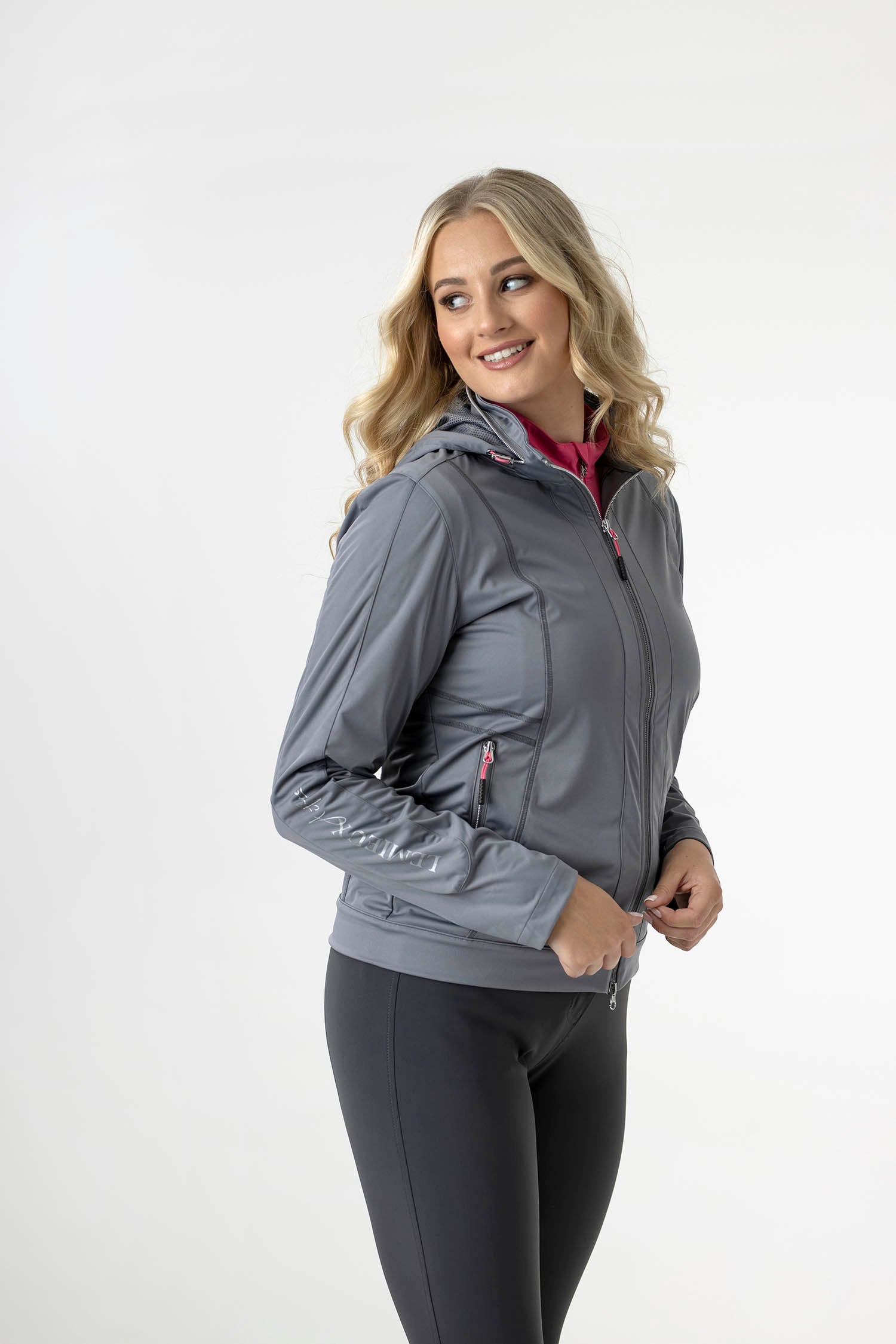 LeMieux Jacke Skyla Lightweight Jacket carbon grey