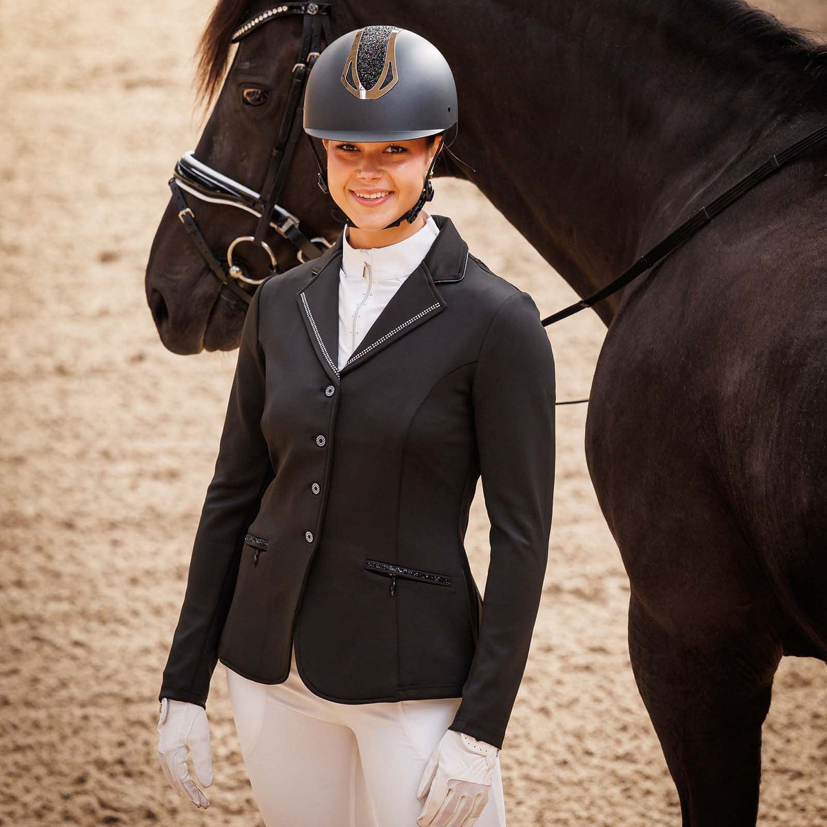 Harry’s Horse Turnierjacket Blackstar schwarz
