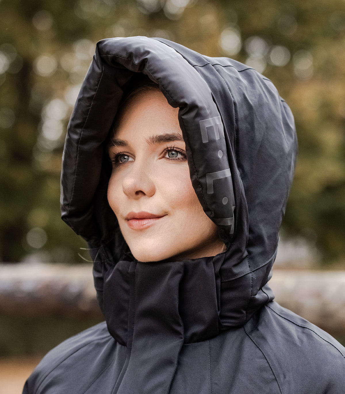 ELT Winter-Performance Reitmantel Opal in Schwarz, Ansicht 10