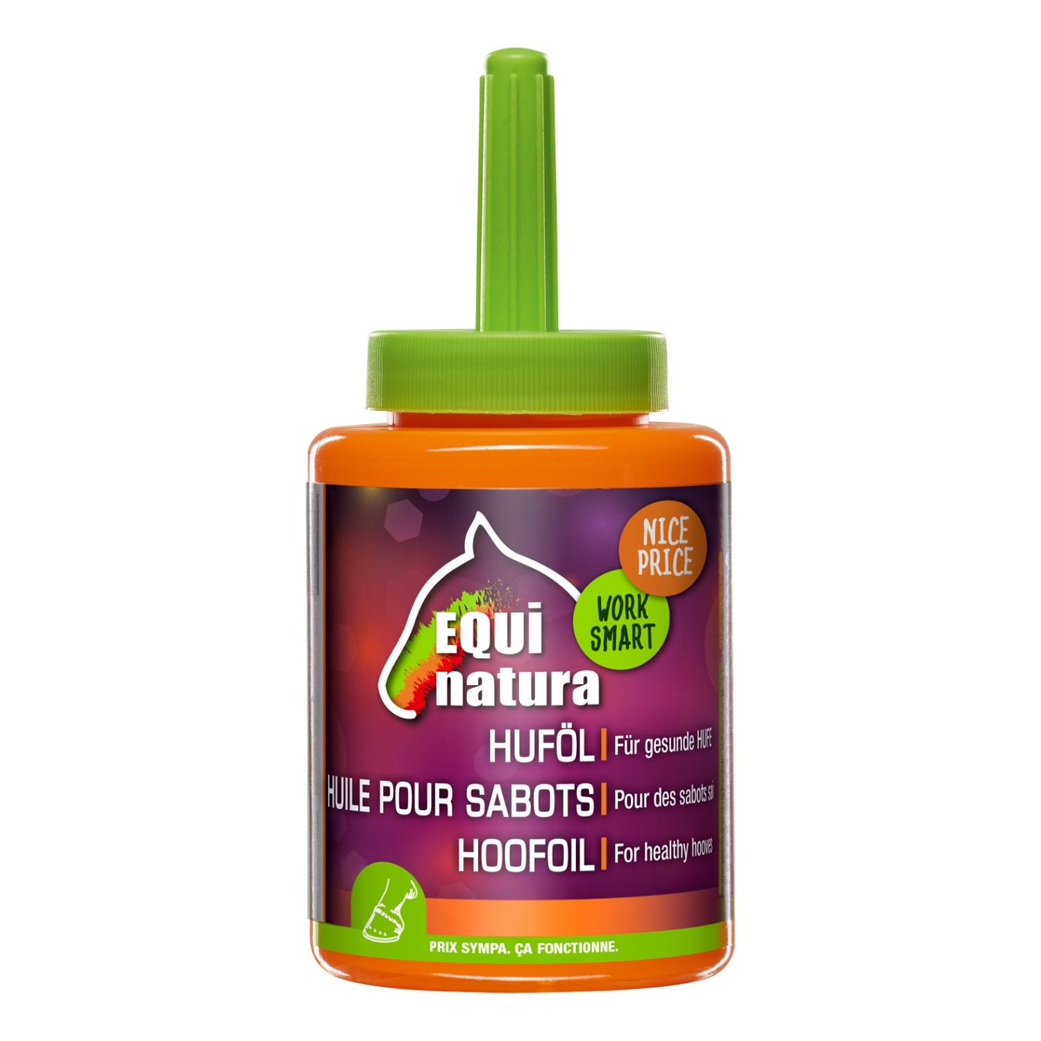 Equinatura Huföl mit Pinsel für gesunde Hufe - ePony Reitsport