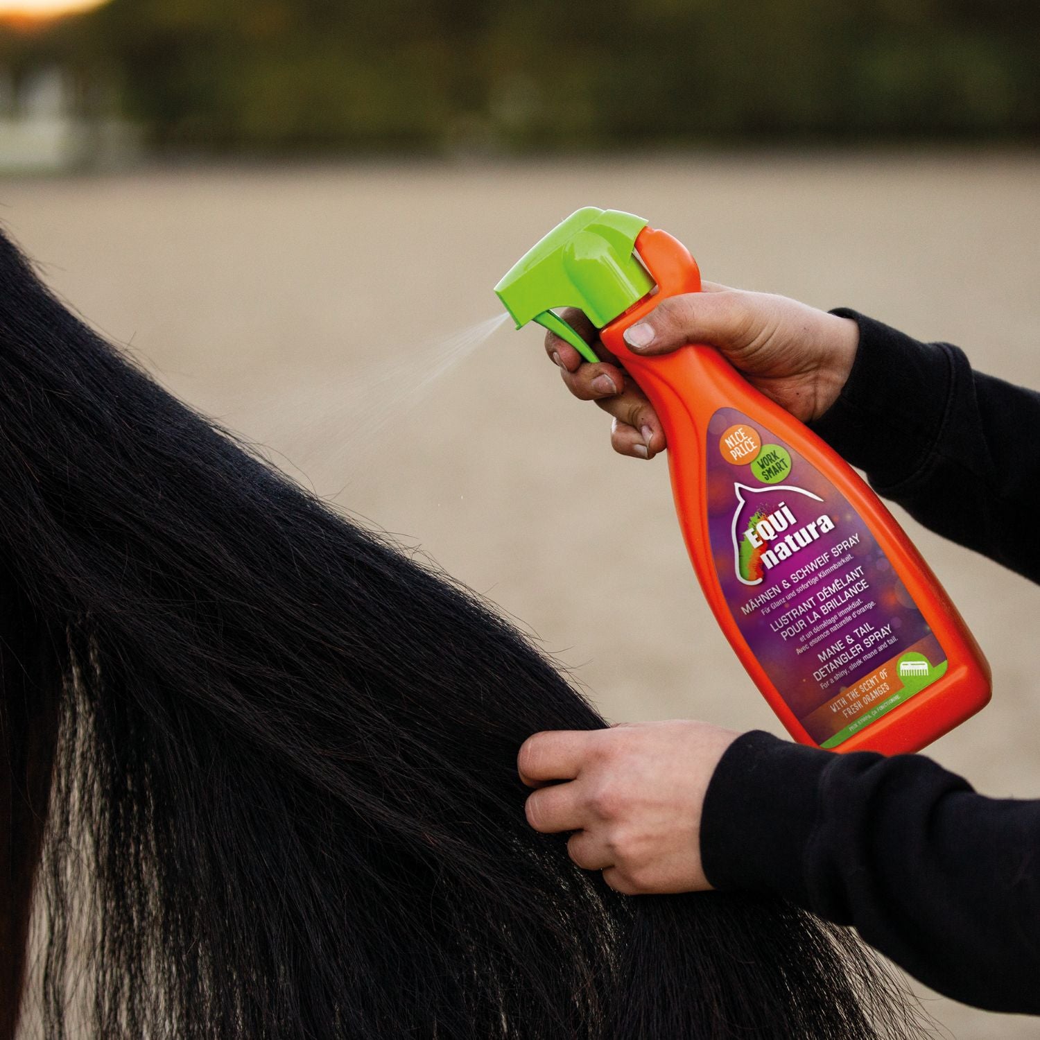 Equinatura Mähnen & Schweif Spray für schnelle Kämmbarkeit - ePony Reitsport
