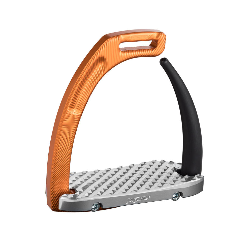 Jin Stirrup Air Sicherheitssteigbügel Orange