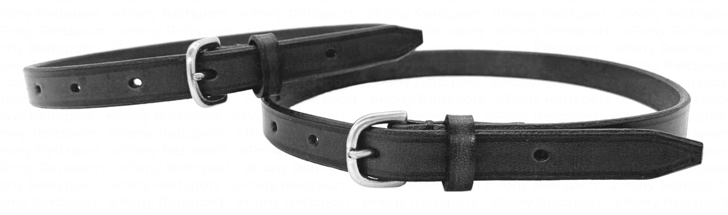Döbert Classic Sporenriemen schwarz silber