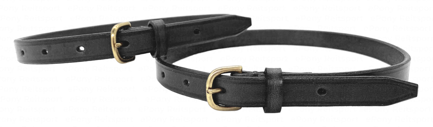 Döbert Classic Sporenriemen schwarz messing