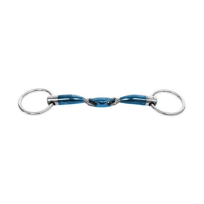 E25656L050115 Trust Equestrian Sweet Iron loose ring bradoon-eliptical-16