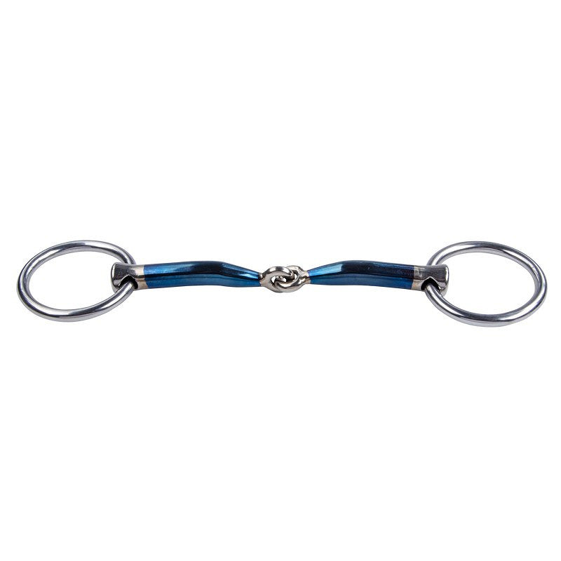 E25659L050095 Trust Equestrian Sweet Iron loose ring bradoon-jointed-12