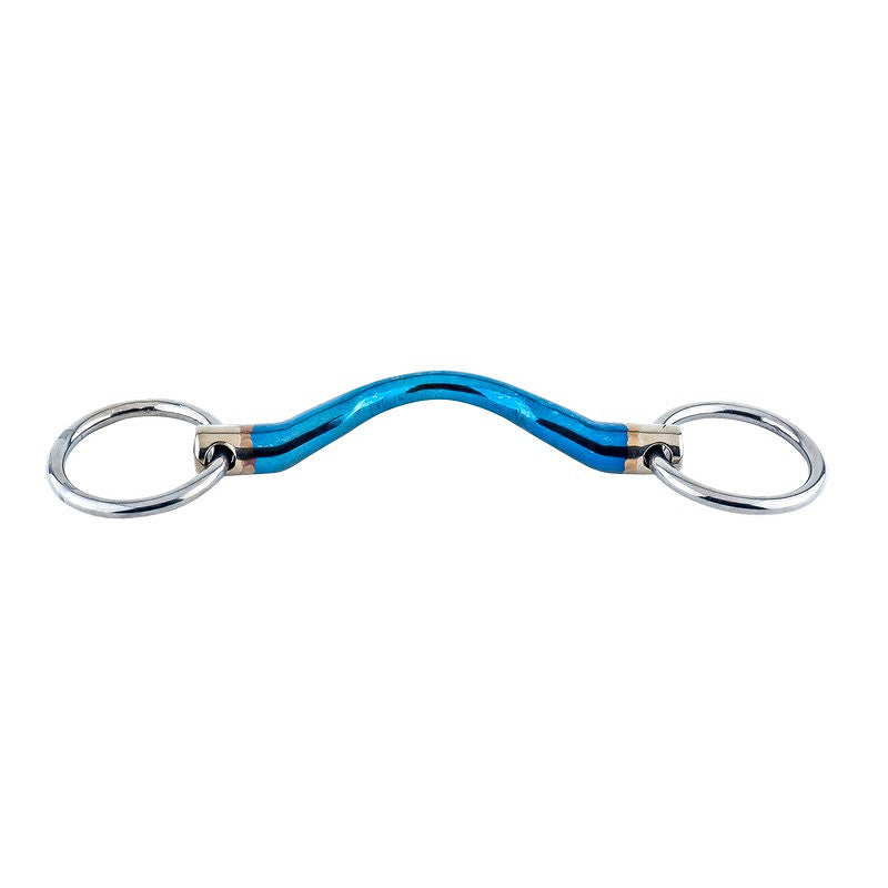E25664L050115 Trust Equestrian Sweet Iron loose ring bradoon-medium port-16