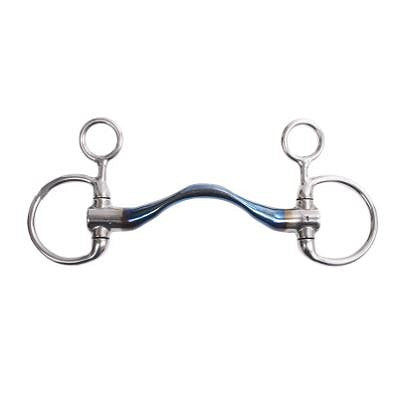 E26425L050115 Trust Equestrian Sweet Iron hanging cheek medium port-16
