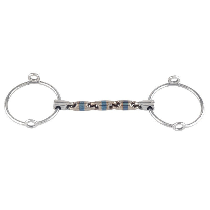 E27154L050115 Trust Equestrian Sweet Iron loose ring gag waterford-16