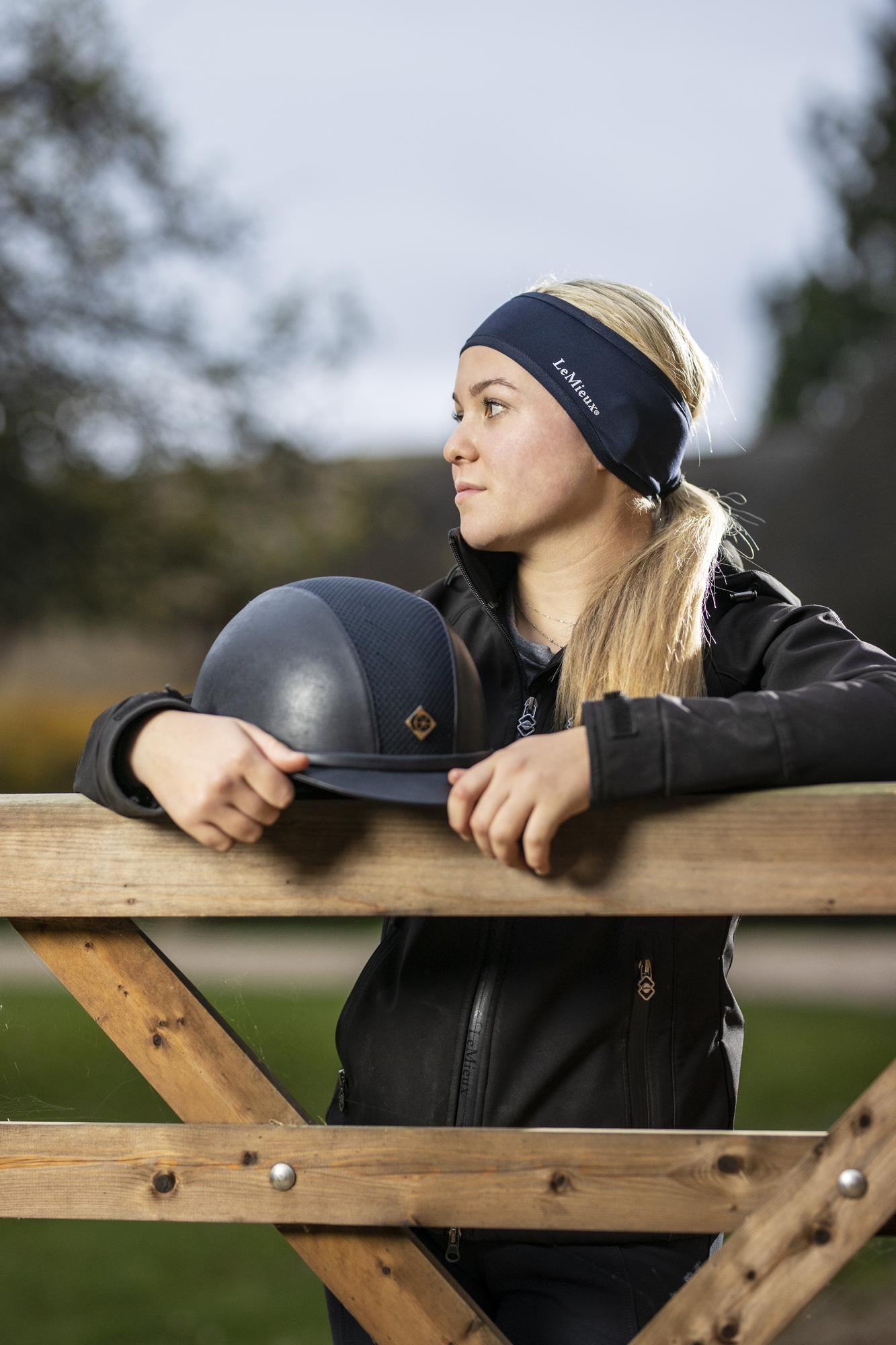 LeMieux Stirnband Ear Warmer Headband indigo