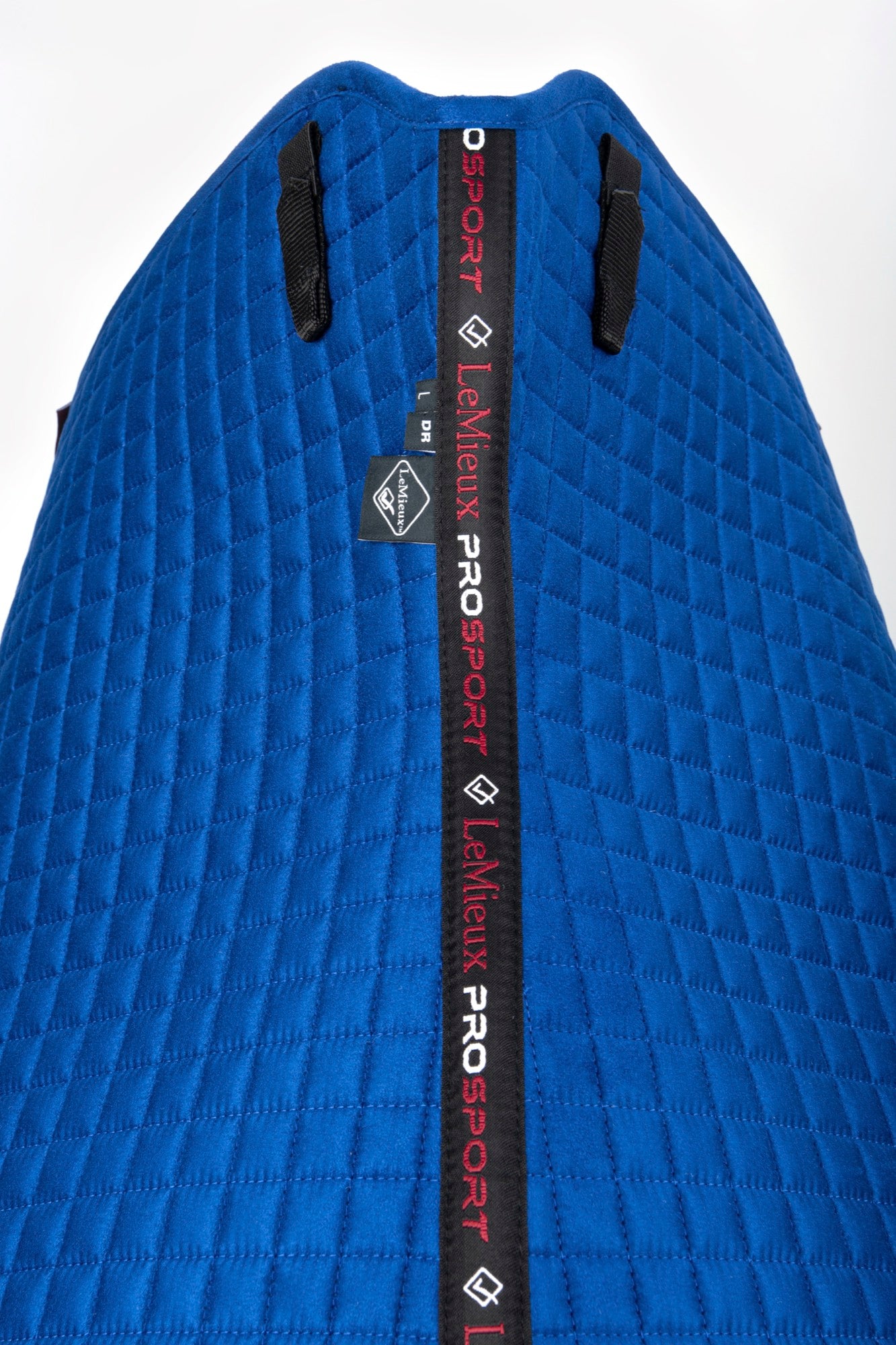 LeMieux Schabracke Luxury Suede Dressage Square benetton blue