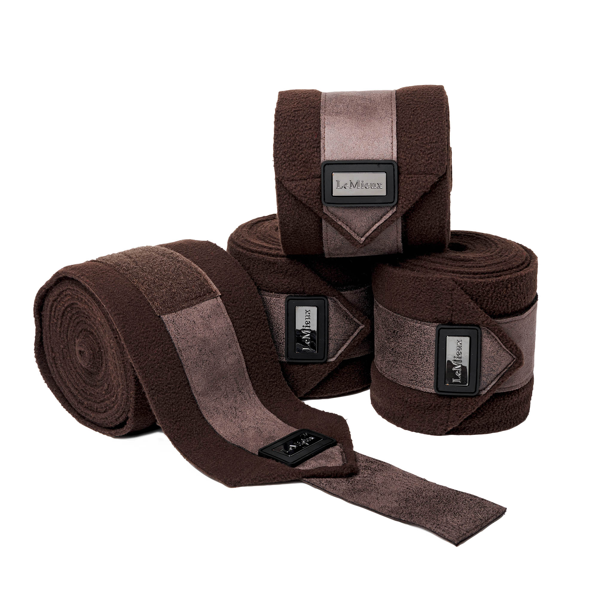 LeMieux bandages Rhone Polo espresso
