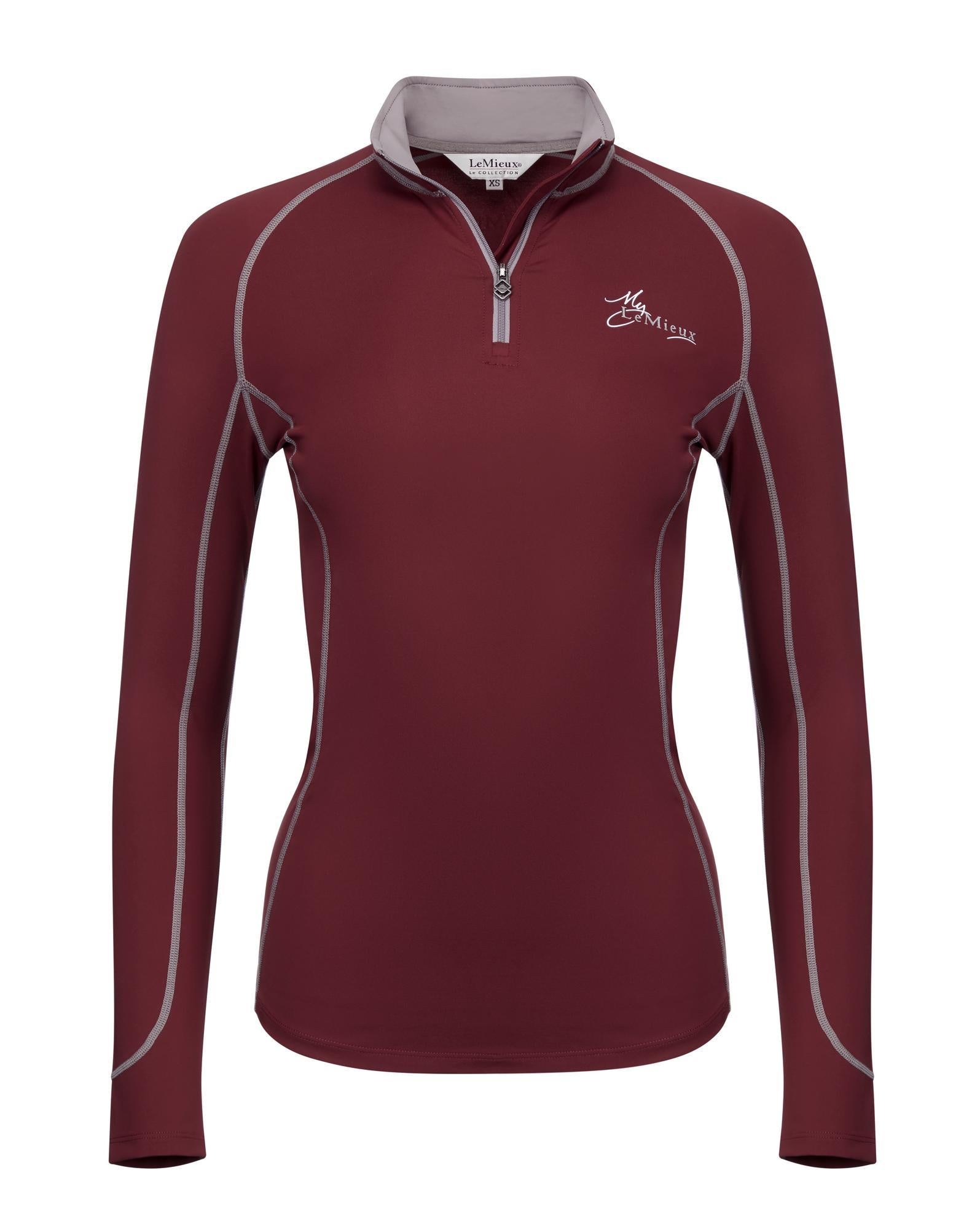 LeMieux Langarmshirt Base Layer rioja