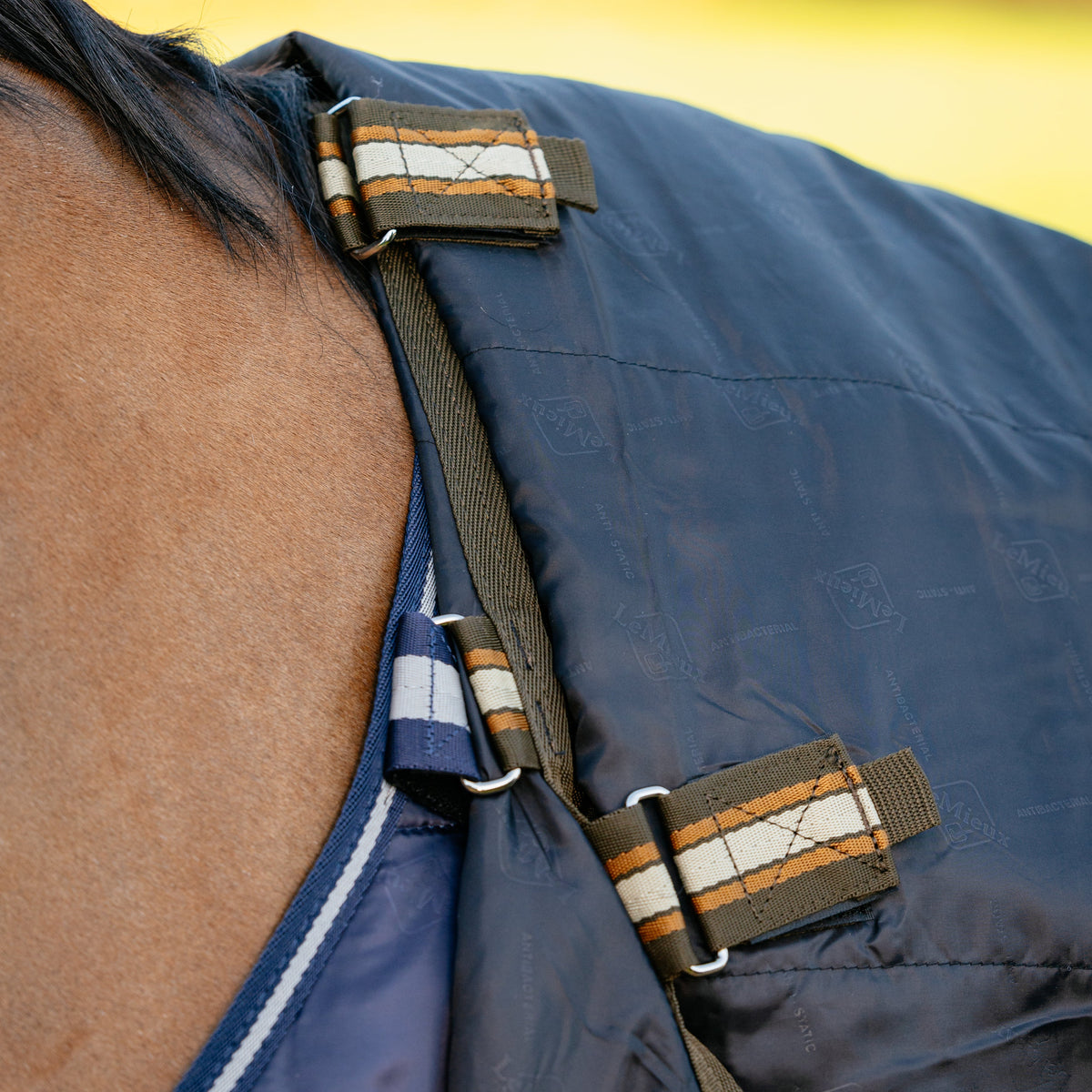 LeMieux Outdoordecke Arika Ripstop Turnout Rug mit Halsteil 200g alpine