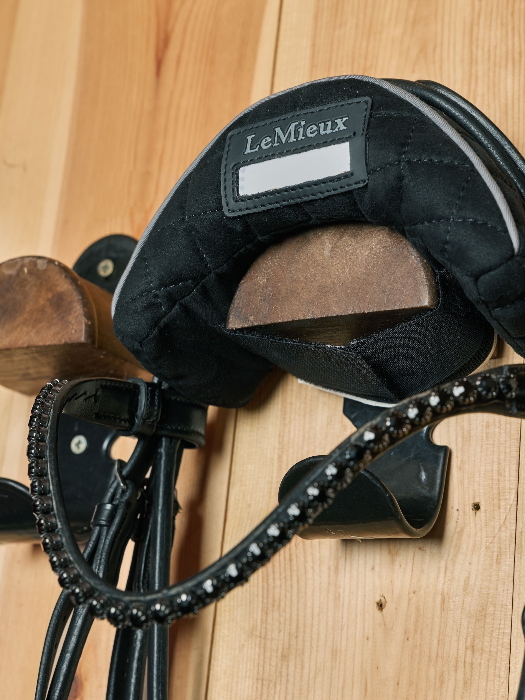 LeMieux Trensenhakenpolster schwarz