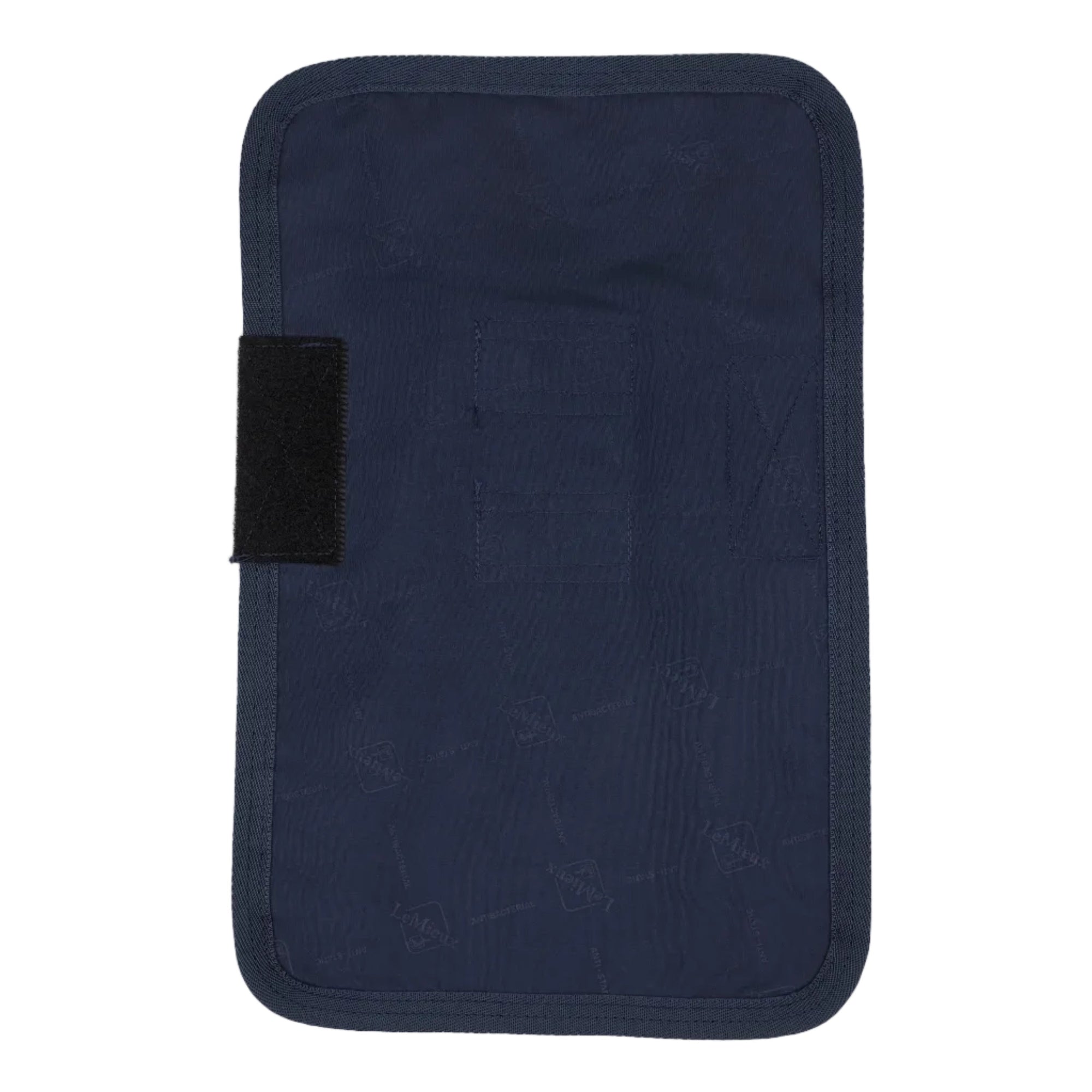 LeMieux Brusterweiterung in Navy – Rückseite der Pferdedecke zeigt robuste, hochwertige Materialien für Komfort und Bewegungsfreiheit, ideal für breite Brustkörbe.