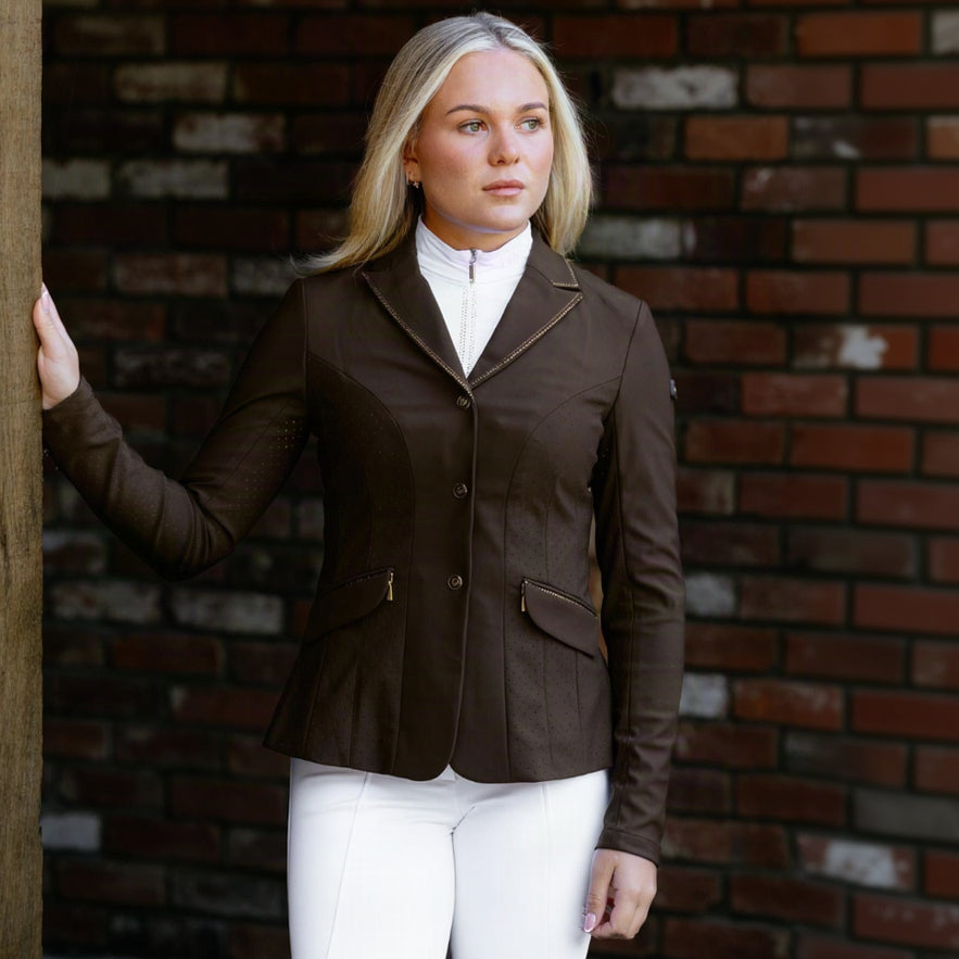 LeMieux Turnierjacket Brilliance Diana espresso