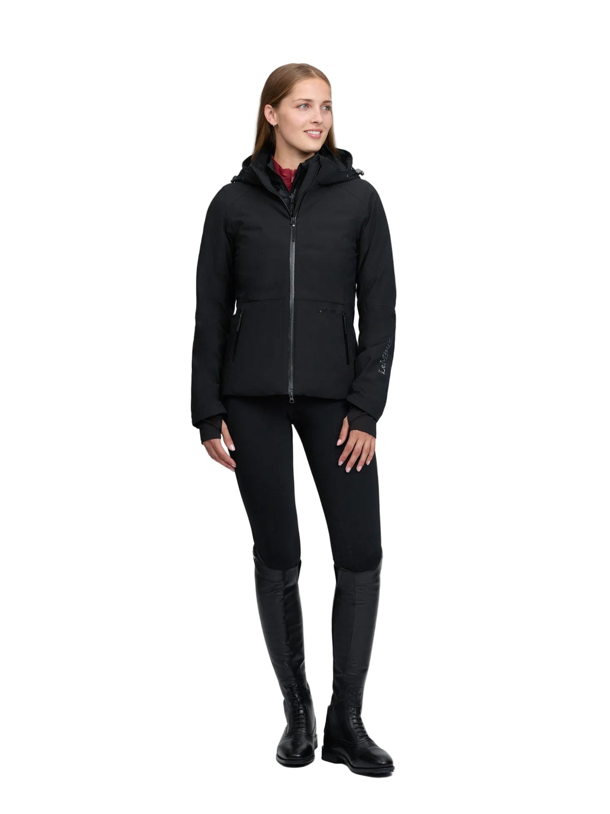 LeMieux wasserdichte 3-in-1-Hybridjacke Brooke schwarz