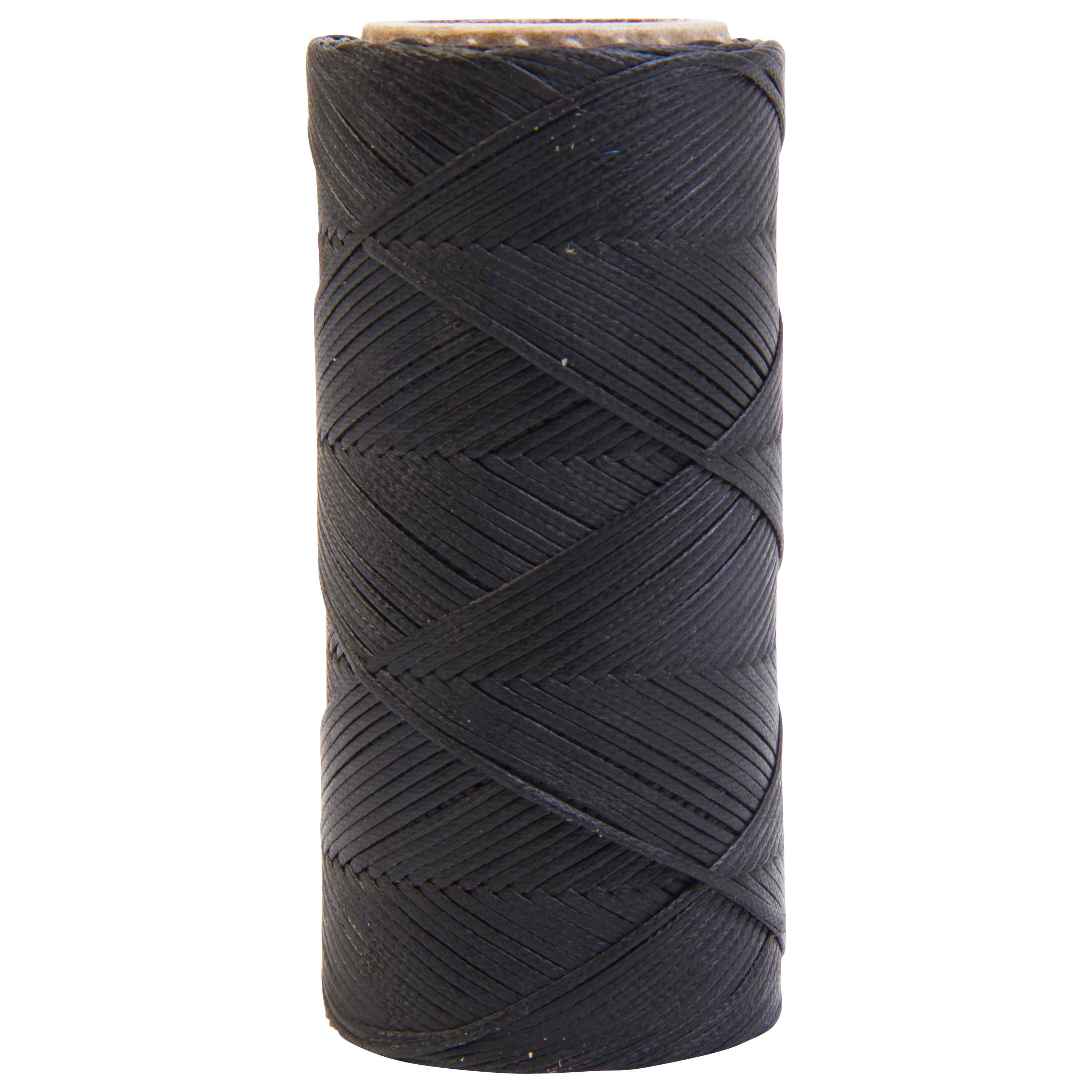 Imperial Riding waxed sewing thread IRH black