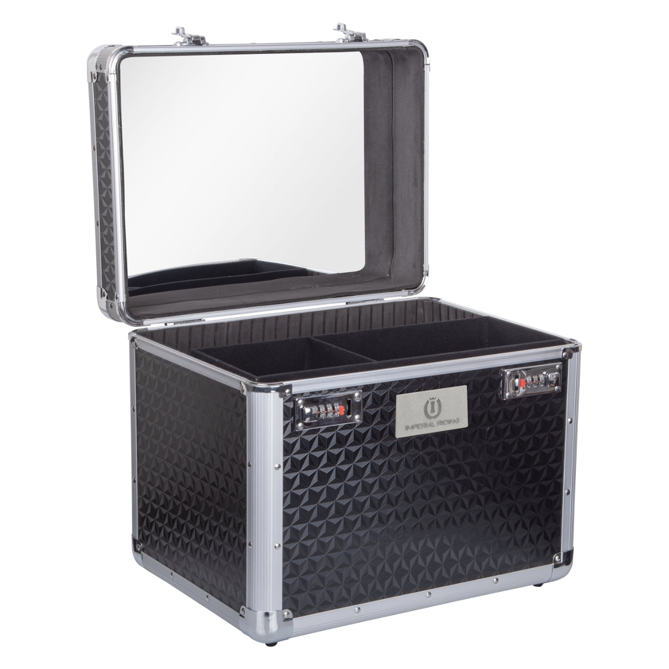 Imperial Riding grooming box IRHShiny Black Glitter