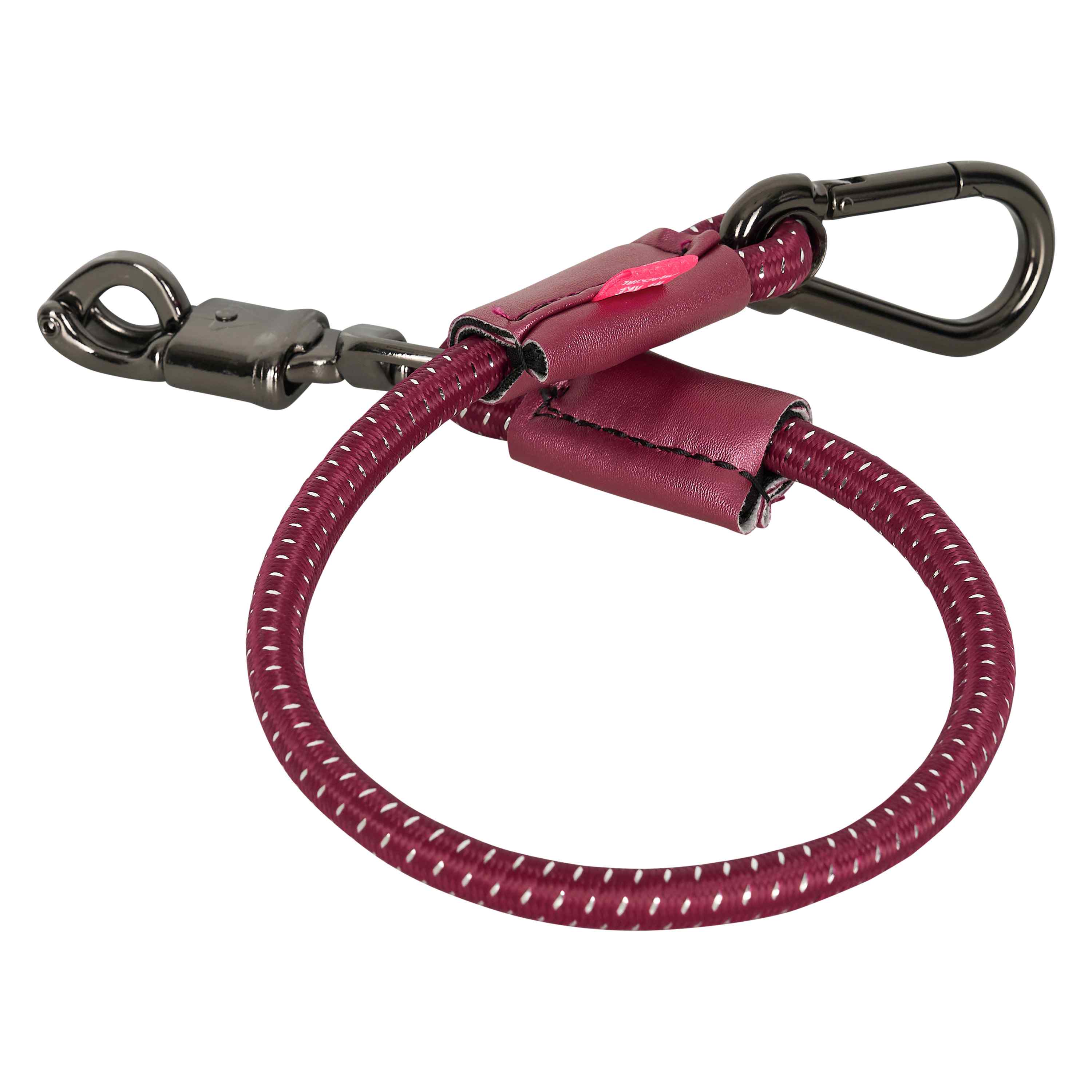 Imperial Riding Trailer Tie-Down IRH-Elastic 60cm Dark Rosy