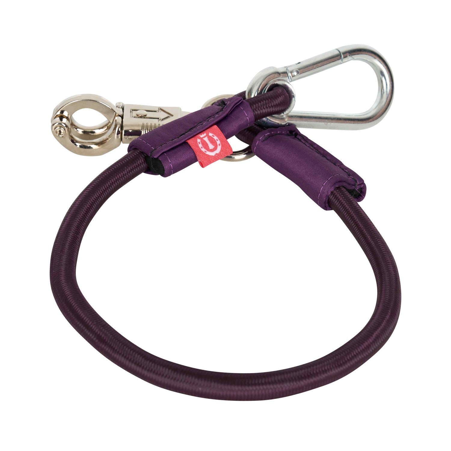 Imperial Riding Trailer Tie-Down IRH-Elastic 60cm Black Berry