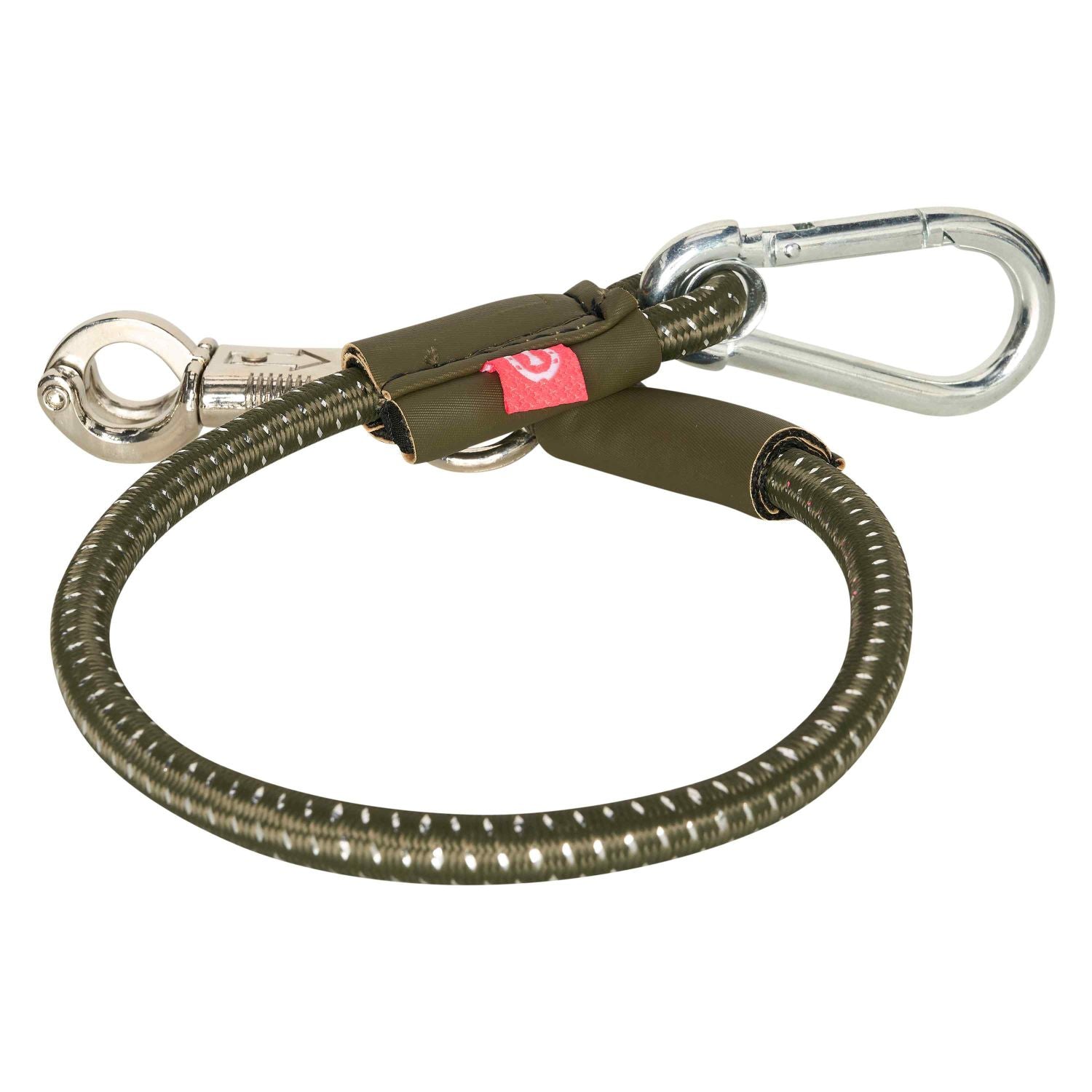 Imperial Riding Trailer Tie Down IRH-Elastic 60cm Olive Green