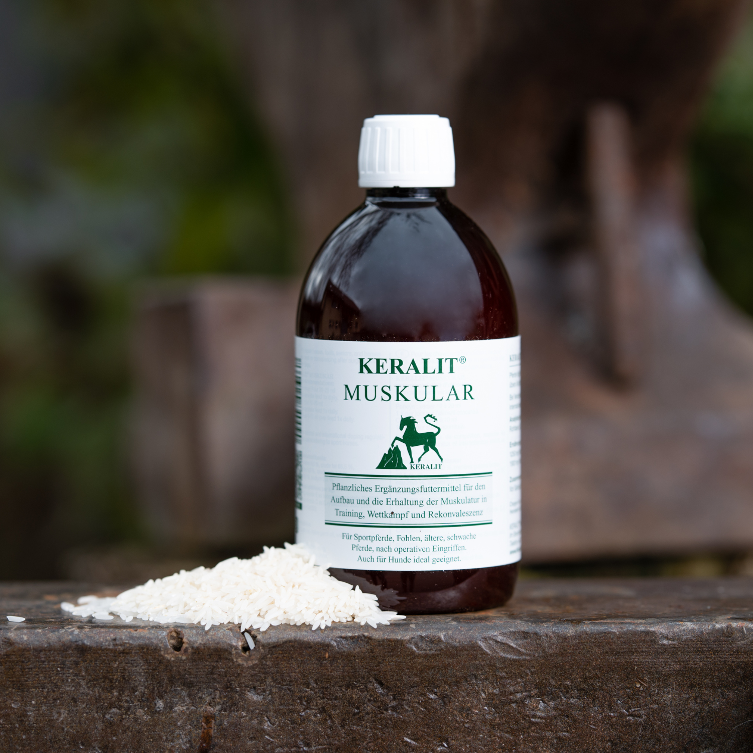 Keralit Ergänzungsfuttermittel Muskular für eine gesunde Muskulatur bei Pferden und Hunden