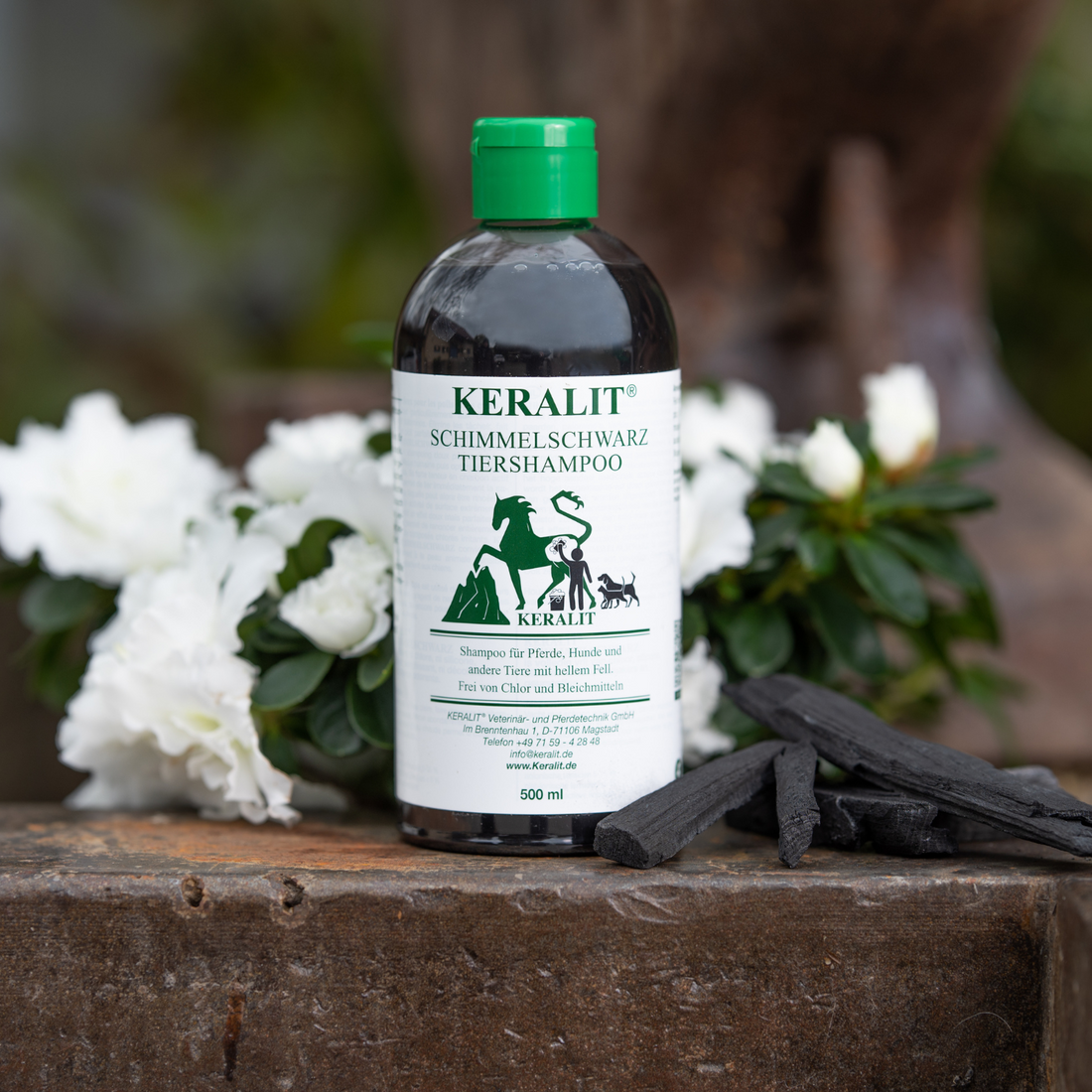 Keralit Animal Shampoo Concentrate Mould Black for Horses, Dogs and Animals with Light Coat