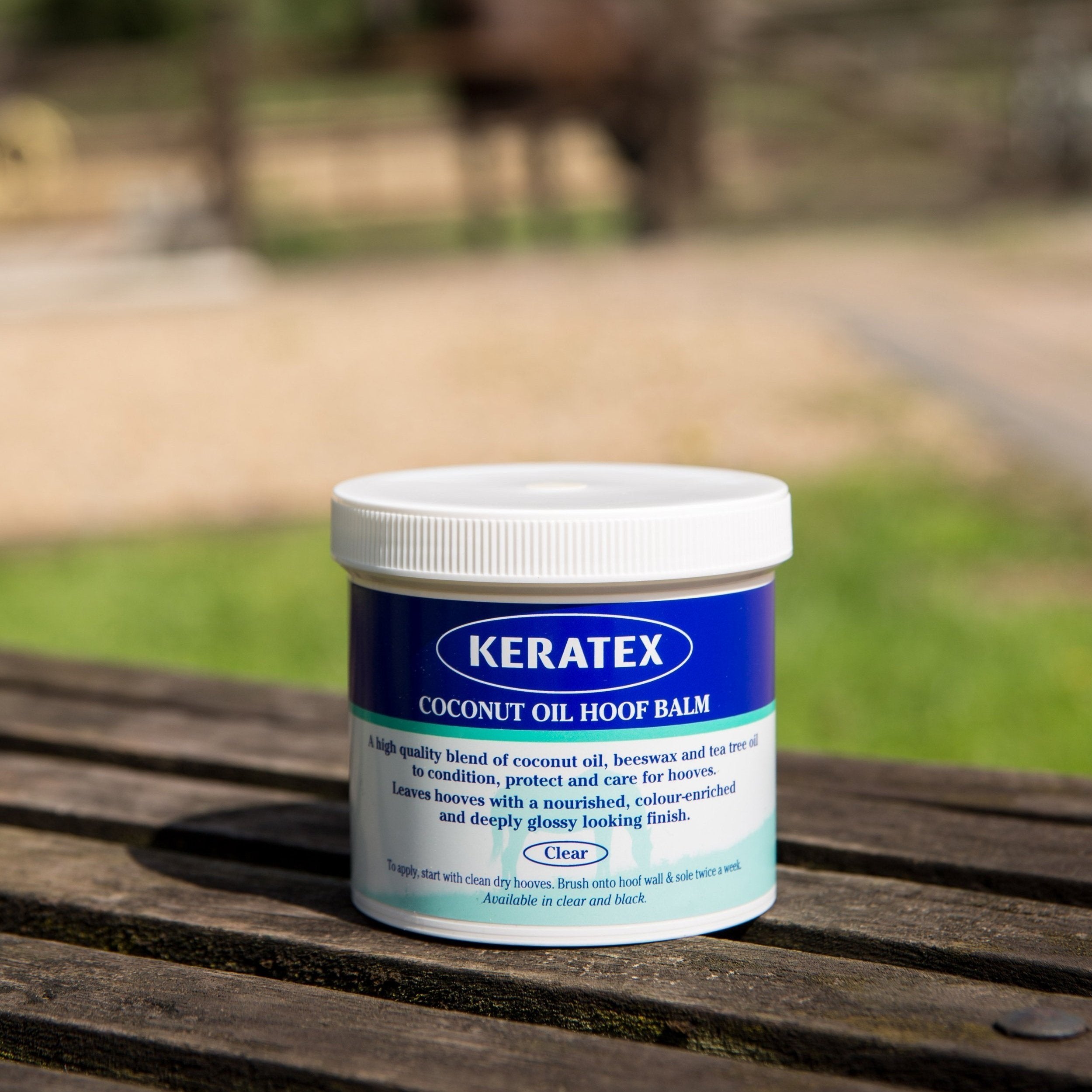 Keratex Coconut Oil Hoof Balm Hufbalsam mit Kokosnussöl Bienenwachs und Teebaumöl - ePony Reitsport