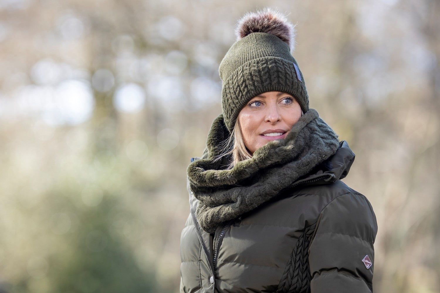 LeMieux Schlauchschal Luna Snood oak green