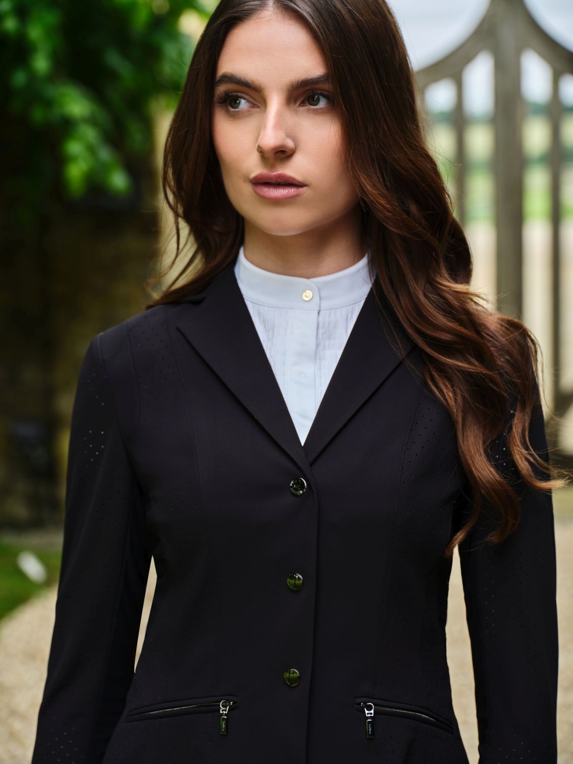 LeMieux Turnierjacket Jessica Mesh Show Jacket schwarz