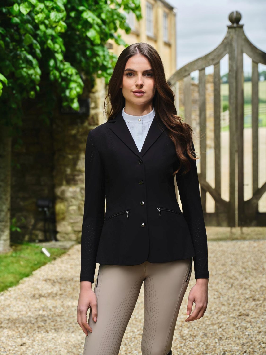 LeMieux Turnierjacket Jessica Mesh Show Jacket schwarz