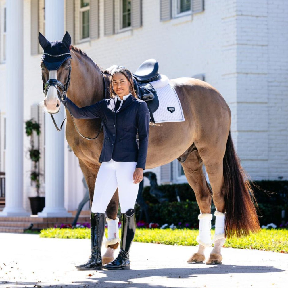 LeMieux Turnierjacket Jessica Mesh Show Jacket navy