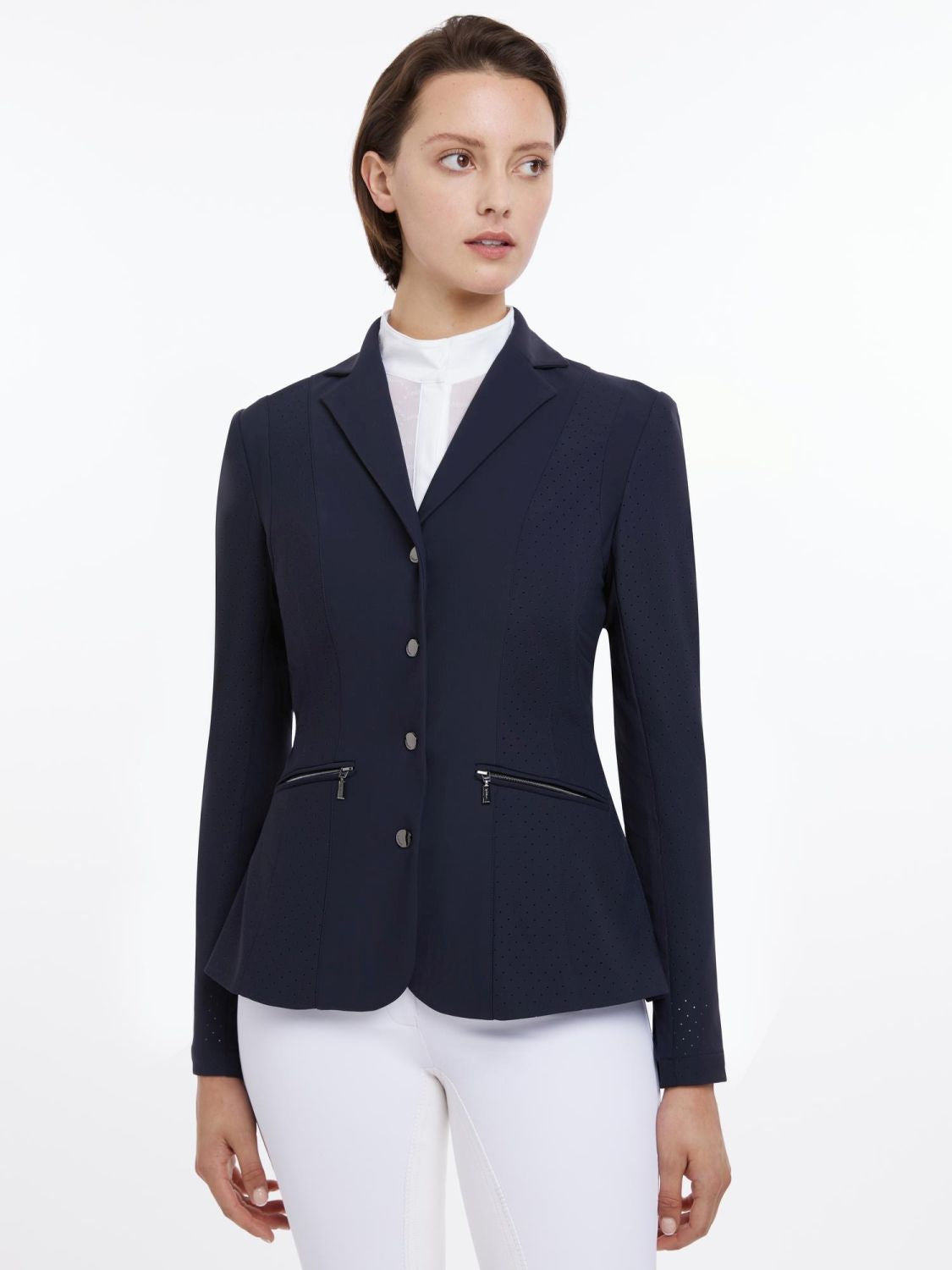 LeMieux Turnierjacket Jessica Mesh Show Jacket navy