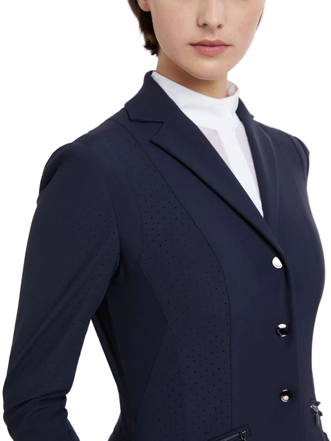 LeMieux Jessica Mesh Competition Jacket Navy