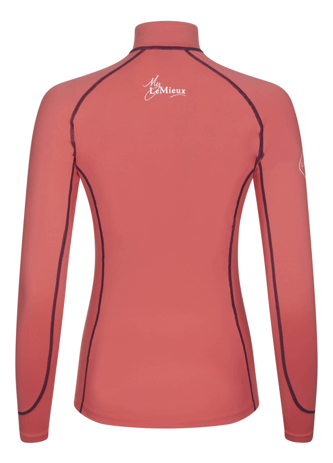 LeMieux long-sleeved shirt base layer papaya