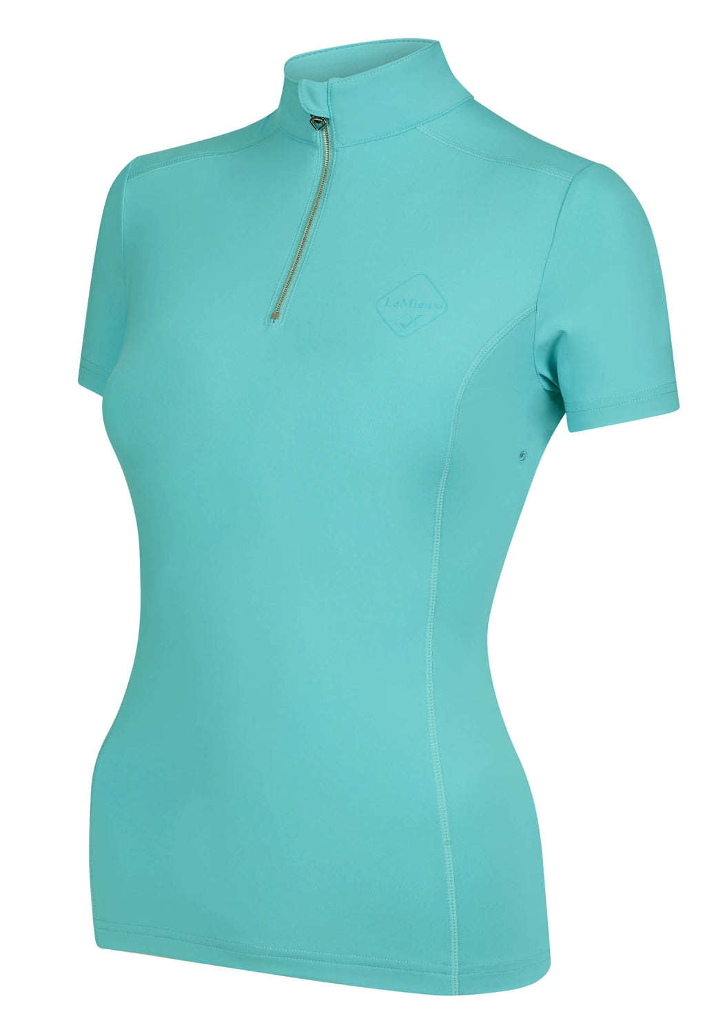 LeMieux short-sleeved base layer shirt azure