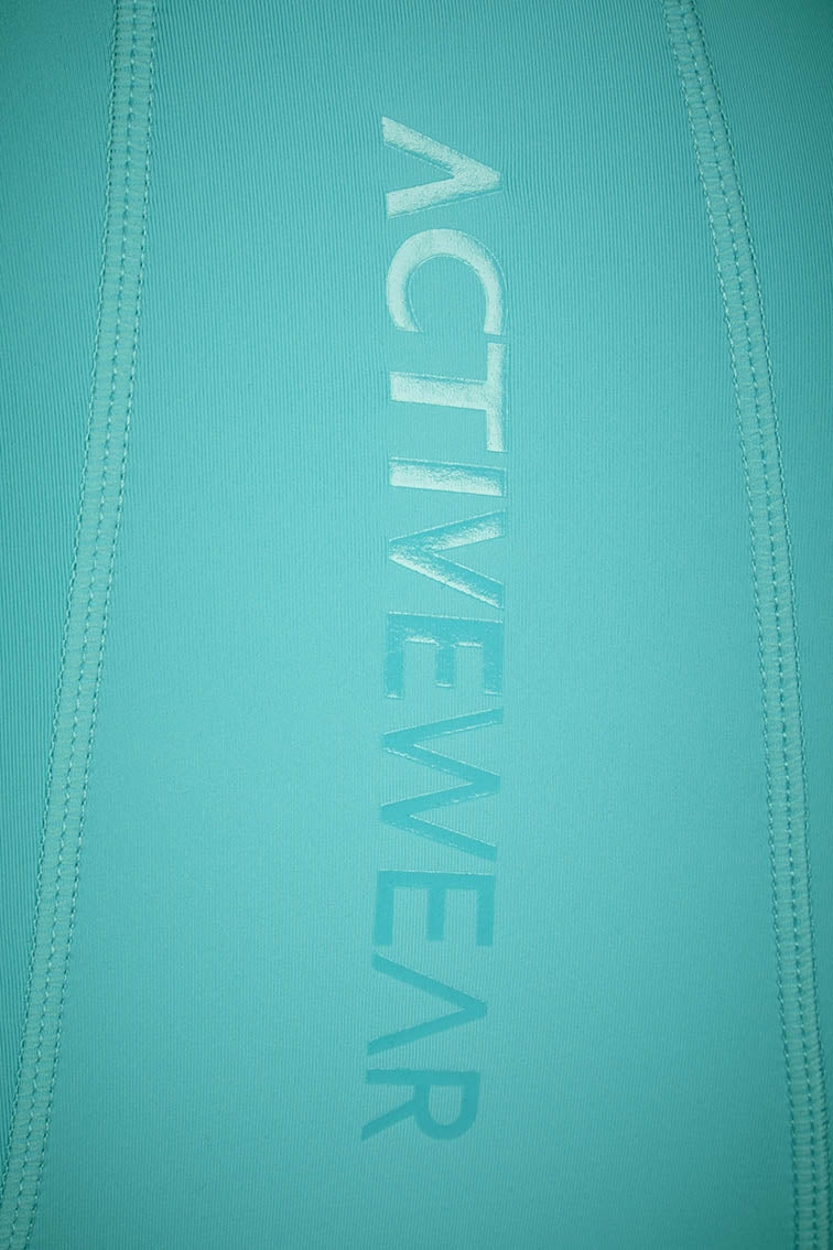 LeMieux short-sleeved base layer shirt azure