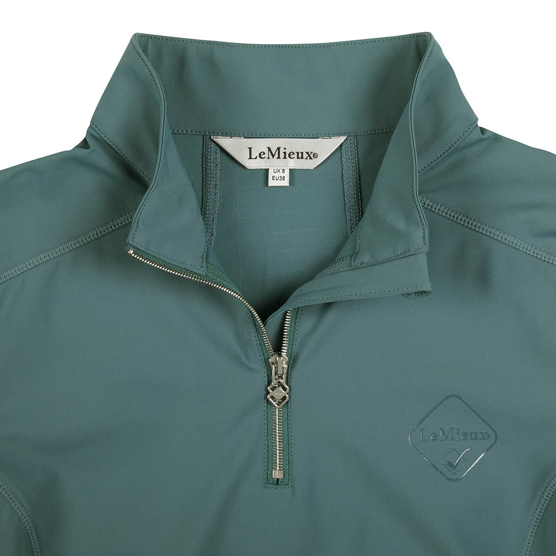 LeMieux Kurzarmshirt Short Sleeve Base Layer sage