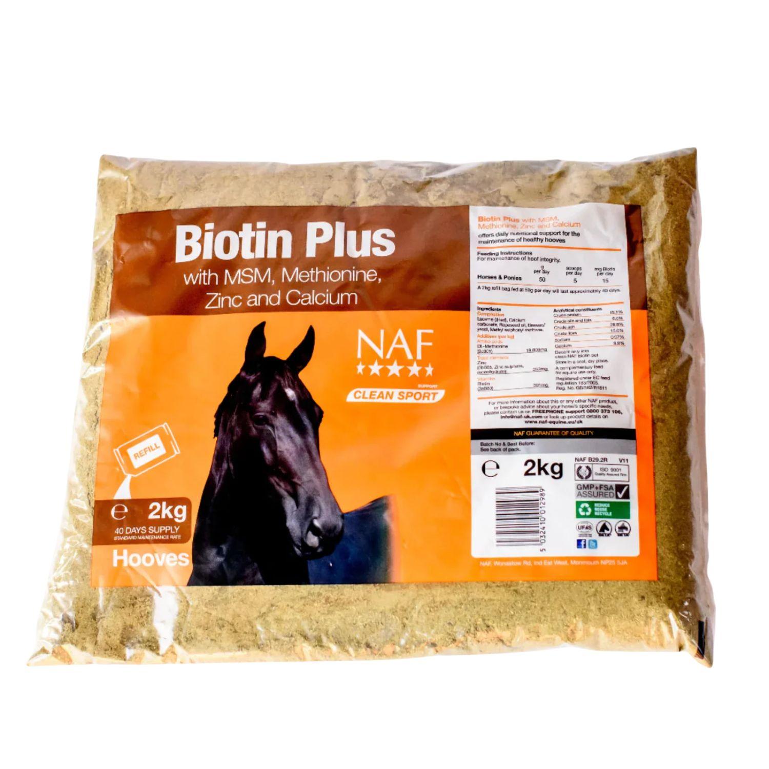 NAF Biotin Plus zur Erhaltung der Hufintegrität